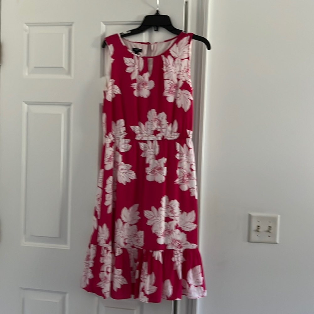 Talbots 4P Floral spring or summer dress